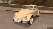 Volkswagen Beetle (Fuscao) 1500 1971 для GTA San Andreas миниатюра 1