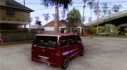 Mercedes Vito для GTA San Andreas миниатюра 4