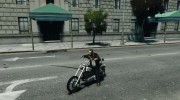 Zombie Bike Paintjob для GTA 4 миниатюра 1