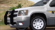 Chevrolet Tahoe 2013 SASP para GTA San Andreas miniatura 5