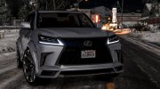 Lexus LX570 2018 для GTA 5 миниатюра 2