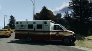 Chevrolet Ambulance FDNY v1.3 для GTA 4 миниатюра 5
