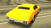 1970 Oldsmobile Cutlass Sabre Sa Style для GTA San Andreas миниатюра 4