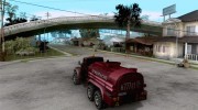 КрАЗ-255 Бензовоз для GTA San Andreas миниатюра 3