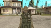 Ranger Army Skin Mod para GTA San Andreas miniatura 1