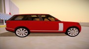Range Rover Vogue 2014 V1.0 для GTA San Andreas миниатюра 3
