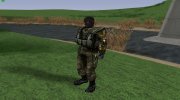 Член группировки Смертники в старом бронежилете ПСЗ-7 из S.T.A.L.K.E.R v.6 para GTA San Andreas miniatura 5
