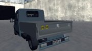 Peugeot Boxer Pickup Double Cabin для GTA San Andreas миниатюра 4