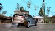 Mitsubishi Lancer Evolution X 2008 для GTA San Andreas миниатюра 4