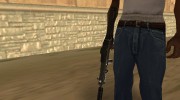 MP5 Grey Chrome для GTA San Andreas миниатюра 3