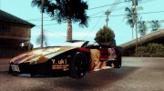 Lamborghini Reventоn - Kyoukai No Kanata Itasha для GTA San Andreas миниатюра 4