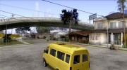 ГАЗель 32213 Новосибирская маршрутка para GTA San Andreas miniatura 3