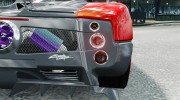 Pagani Zonda Cinque Roadster v2.0 для GTA 4 миниатюра 13