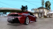 Ferrari F430 Scuderia for GTA San Andreas miniature 4
