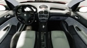 Peugeot 206 GTI для GTA 4 миниатюра 7