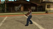 Катана с российскими номерными знаками for GTA San Andreas miniature 8