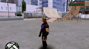Hawkeye without weapons для GTA San Andreas миниатюра 4