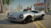1956 Jaguar D Type for GTA San Andreas miniature 1