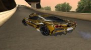 Lamborghini Aventador LP700-4 Gold Baku Luxury for GTA San Andreas miniature 8
