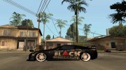 Lexus LFA Street Edition Djarum Black for GTA San Andreas miniature 4