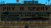 New poster Pay N Spray HD для GTA San Andreas миниатюра 2
