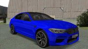 BMW M5 F90 2019 Competition para GTA San Andreas miniatura 9