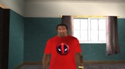 DeadPool T-Shirt для GTA San Andreas миниатюра 1