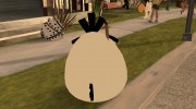 White Bird from Angry Birds для GTA San Andreas миниатюра 4