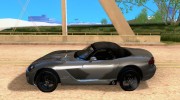Dodge Viper SRT-10 Roadster для GTA San Andreas миниатюра 2
