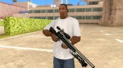 White Chrome Sniper Rifle для GTA San Andreas миниатюра 3