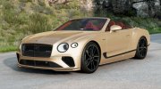 Bentley Continental GT Speed 2025 для BeamNG.Drive миниатюра 8