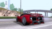 Pagani Zonda F Draggy для GTA San Andreas миниатюра 2