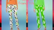 Mickey And Friends Pajama Set для Sims 4 миниатюра 5