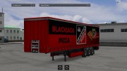 Blackjack Pizza Trailer HD para Euro Truck Simulator 2 miniatura 3
