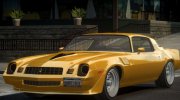 Chevrolet Camaro 70S для GTA 4 миниатюра 6