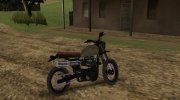 Triumph Bonnevile T-100 Scrambler for GTA San Andreas miniature 2