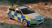 Police Vauxhall Insignia Estate v1.1 для GTA 5 миниатюра 4