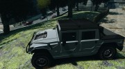 Hummer H1 для GTA 4 миниатюра 2