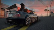 Картинг BMW M3 GTR para GTA San Andreas miniatura 4