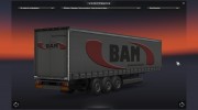 Скин BAM для прицепа for Euro Truck Simulator 2 miniature 1