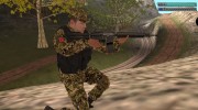 Стрелок ополчения ДНР para GTA San Andreas miniatura 10