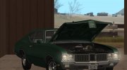 1970 Oldsmobile 442 для GTA San Andreas миниатюра 5