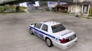 Ford Crown Victoria Police Interceptor 2008 для GTA San Andreas миниатюра 3