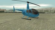 Helicopter R44 Rave for GTA San Andreas miniature 1