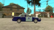 Ford Crown Victoria Masachussttss Police для GTA San Andreas миниатюра 5