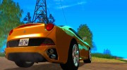 Ferrari California для GTA San Andreas миниатюра 4