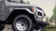 Toyota Land Cruiser J40 1980 для GTA San Andreas миниатюра 26