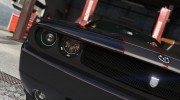 2010 Dodge Challenger SRT8 (Rampage Edition) 1.5 para GTA 5 miniatura 6