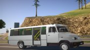 ЗиЛ-5301 Бычок Автобус для GTA San Andreas миниатюра 2