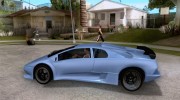 Lamborghini Diablo SV для GTA San Andreas миниатюра 2